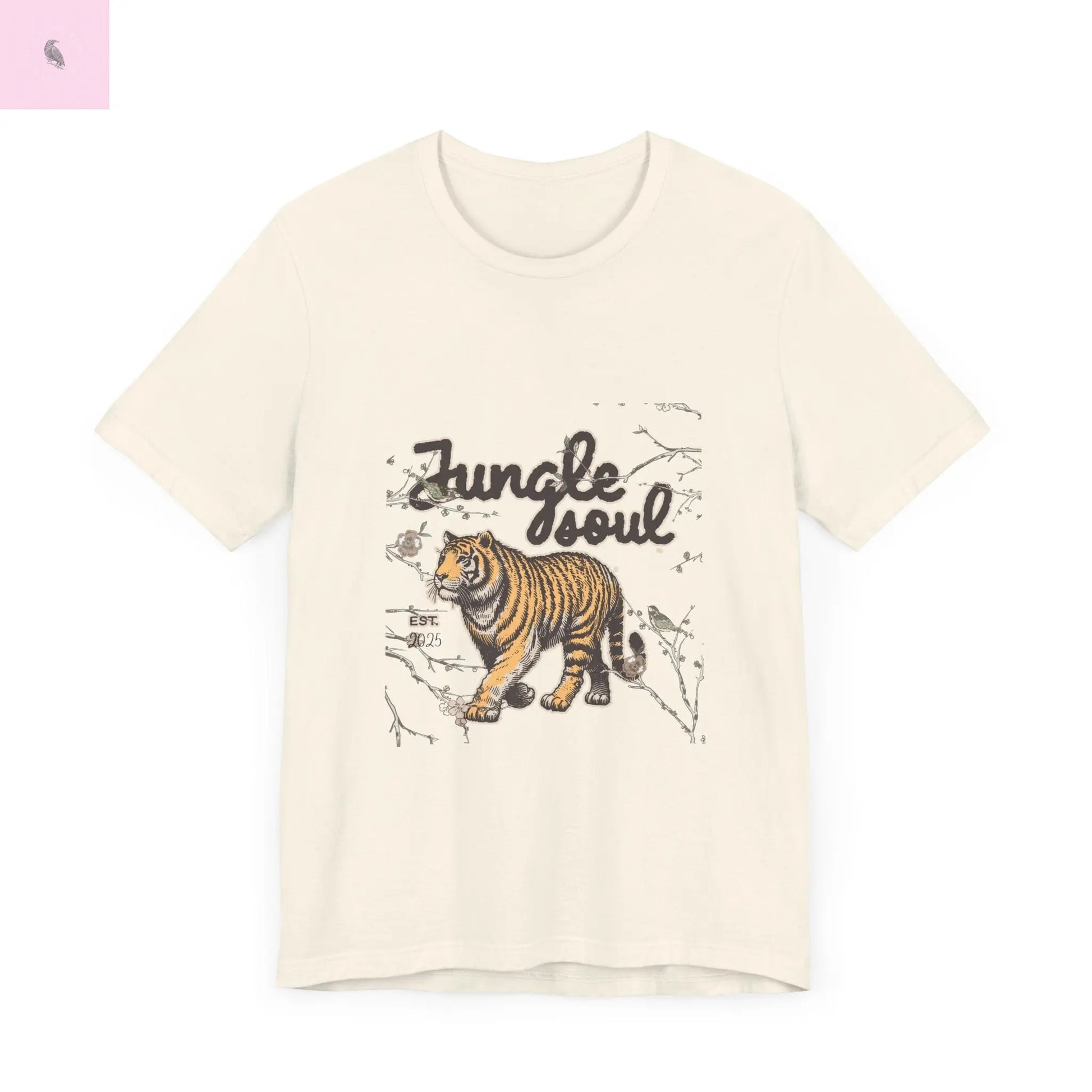 Tiger Tee, Unisex Tiger T-Shirt, Bella Canvas tshirt, Tiger Lover Shirt, Wild Animal Tee, Jungle tshirt, Nature lovers gift Printify