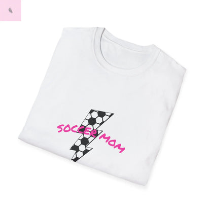 Soccer mom  Softstyle  cotton T-Shirt the flirty crow