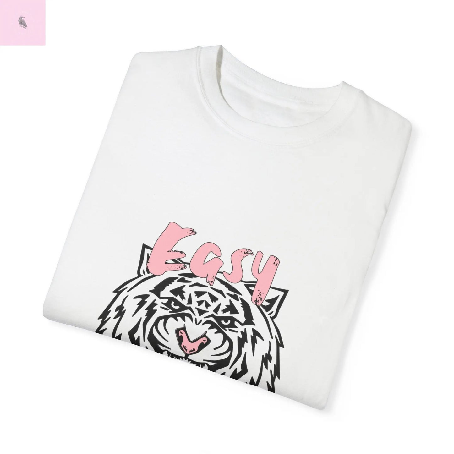 Easy Tiger Unisex custom colors T-Shirt - Fun Graphic Tee for Casual Wear The flirty crow