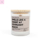 Sunset lover San Diego Frosted Glass Candle, 11oz the flirty crow