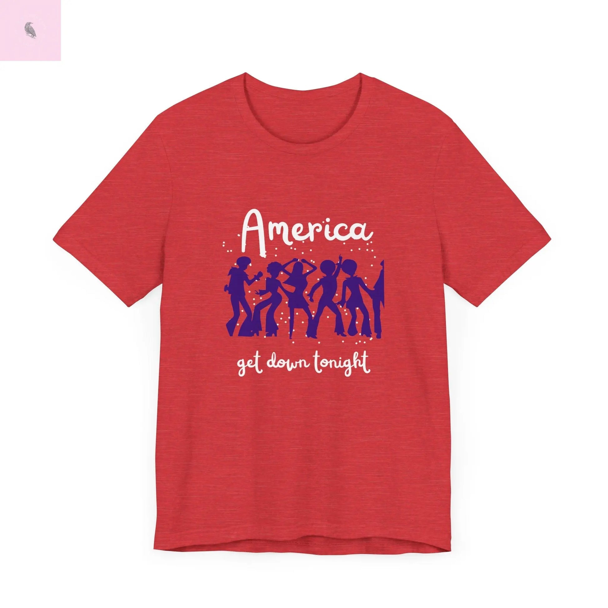 Bella Canvas 4th of july tshirt. USA tee ,patriotic shirt, America top, Celebration tee, Party tshirt, unisex 4th of july tee The flirty crow