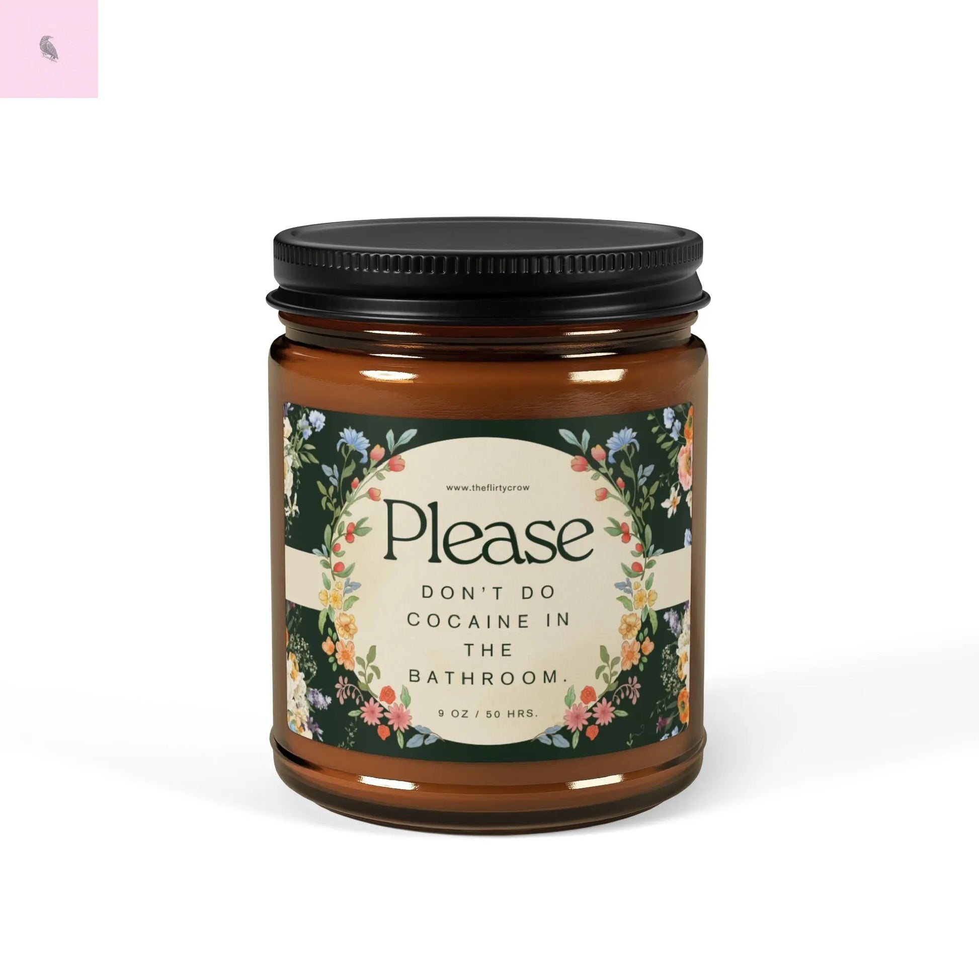 Humorous bathroom  Soy Candle,  bathroom humor, bathroom decor,  Funny Gift for Friends, Unique Home Decor, new home gift Printify