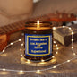 Los Angeles football soy wax candle for Rams fans