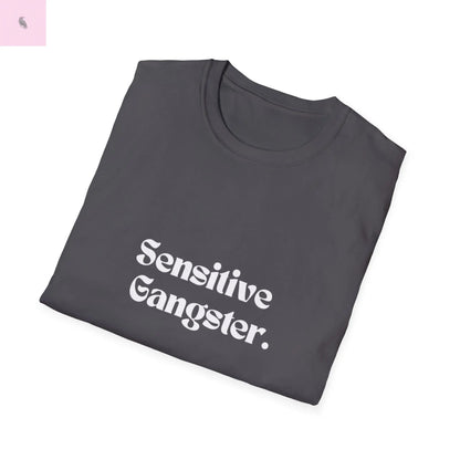 Sensitive Gangster tshirt,  Unisex  beachT-Shirt,  Funny summer top, Gift for Him/Her, Casual Wear, trending tee, cotton soft  top The flirty crow