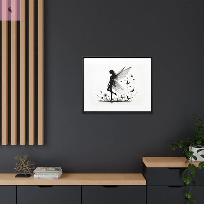 Fairy Canvas Wall Art - The flirty crow