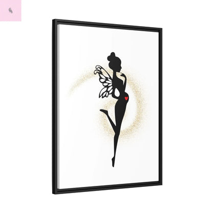Framed Fairy Art Print - Enchanting Decor for Expecting Mothers, Baby Shower Gift, Elegant Nursery Wall Art, Whimsical Home Accent The flirty crow