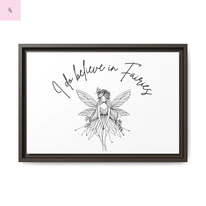 Fairies Canvas, Framed (Multi-color) - The flirty crow
