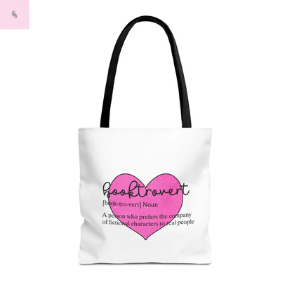 Book Lover Tote Bag, Bookish Gift, Reading Accessories, Tote for Introverts, Eco-Friendly Shopping Bag, Cute Literary Design Printify