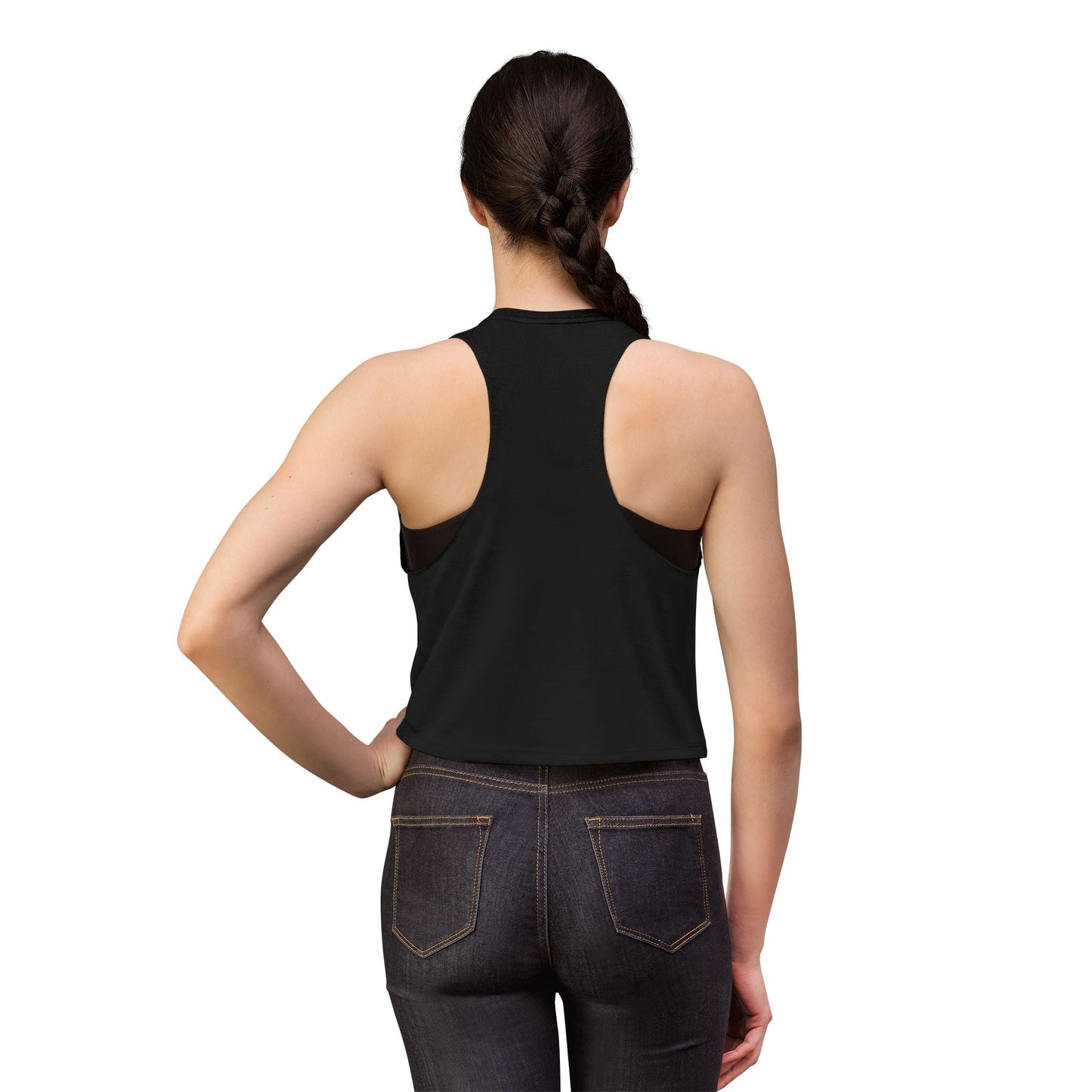 Women's Cropped tank top The flirty crow