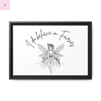 Fairies Canvas, Framed (Multi-color) - The flirty crow