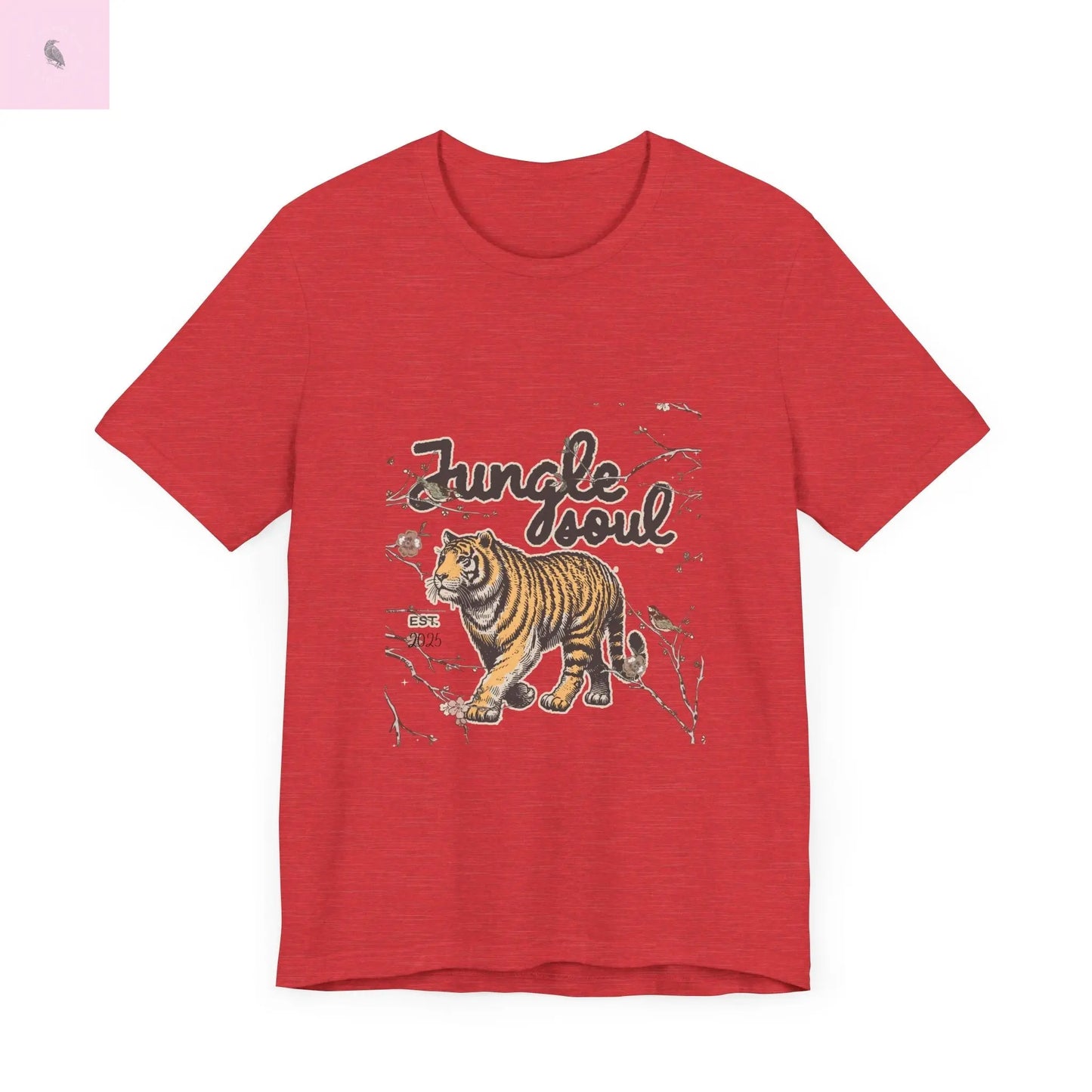 Tiger Tee, Unisex Tiger T-Shirt, Bella Canvas tshirt, Tiger Lover Shirt, Wild Animal Tee, Jungle tshirt, Nature lovers gift Printify