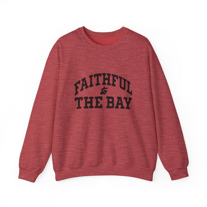 Faithful to the Bay Crewneck Sweatshirt, Personalized 'Warner 54' Team-Style Pullover