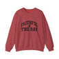Faithful to the Bay Crewneck Sweatshirt, Personalized 'Warner 54' Team-Style Pullover