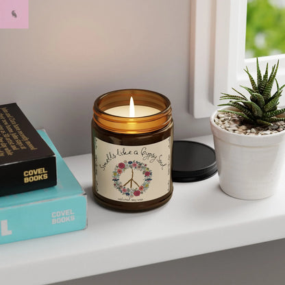 Gypsy Soul Glass Soy Candle The flirty crow