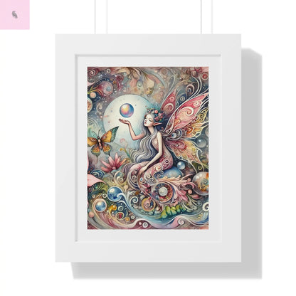 Mystical Fairy framed wall art. - The flirty crow