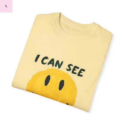Funny Smiling Through the BS Unisex Tee - The flirty crow
