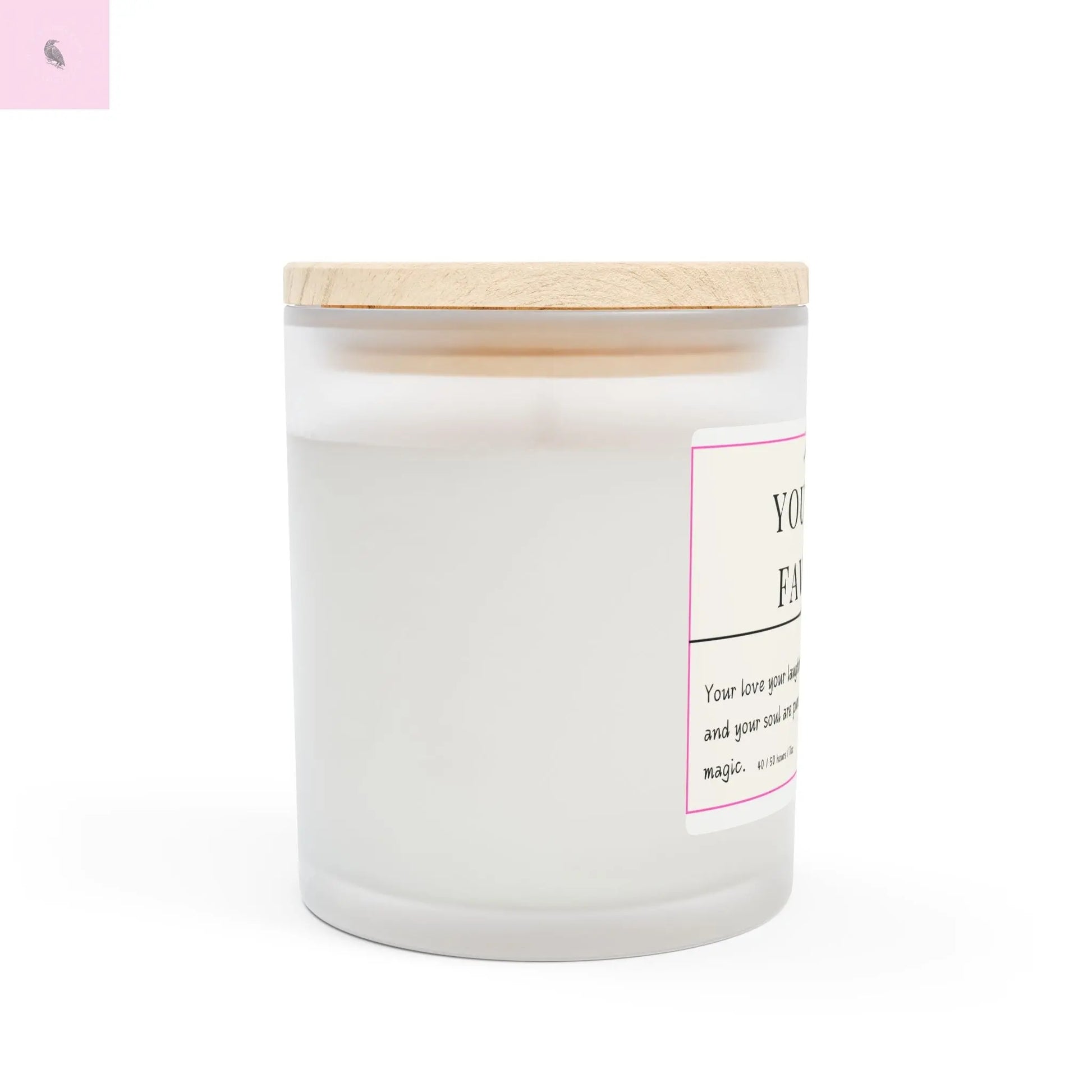 My favorite person candle The flirty crow