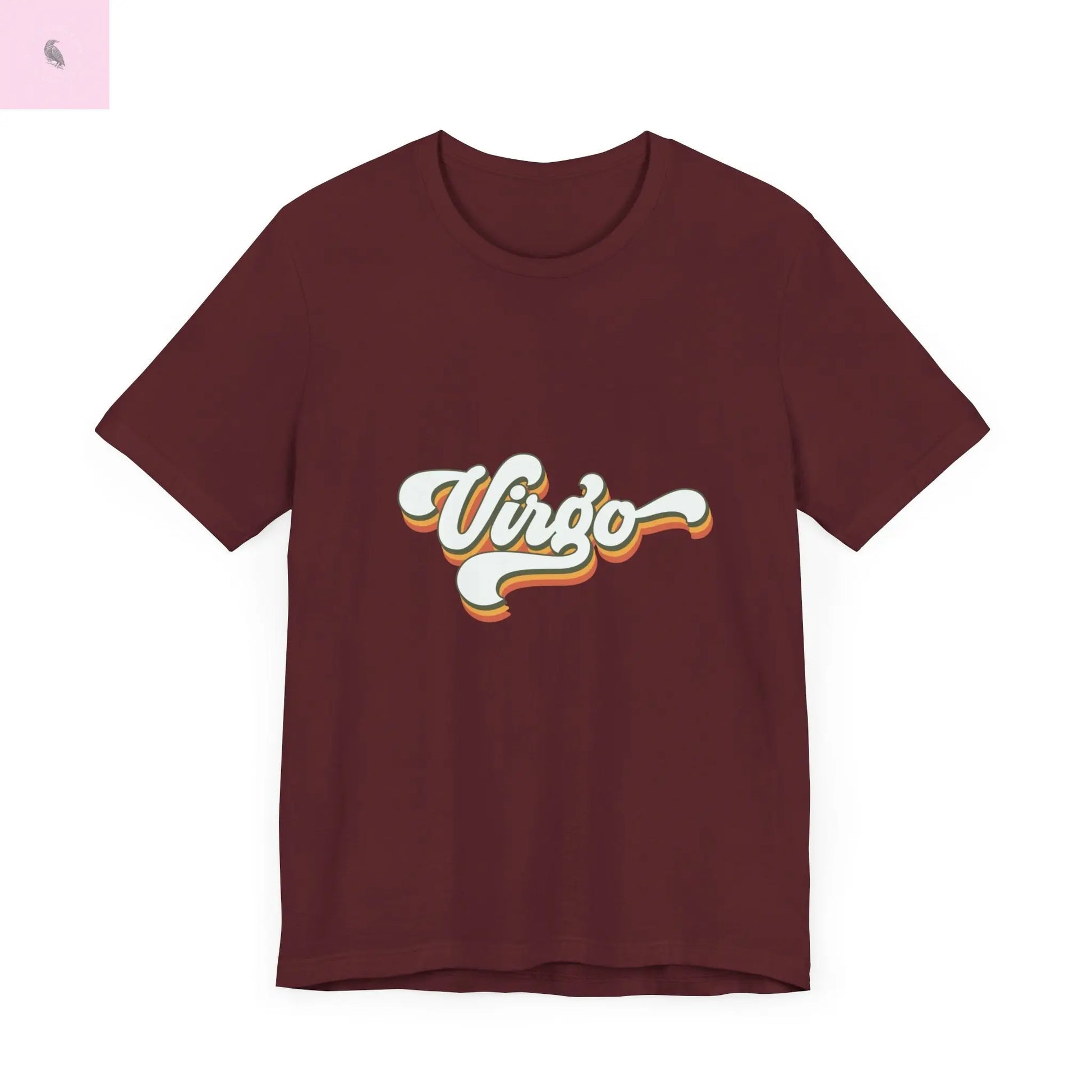Unisex short sleeve virgo star sign astrology lover gift the flirty crow