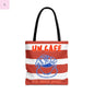 Café Tote Bag,  Coffee Lover's bag, Croissant lover, Gift for her, Grocery tote, farmers market , Traveler gift, Artisan Design The flirty crow