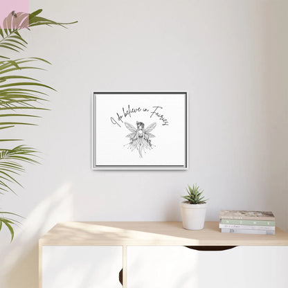 Fairies Canvas, Framed (Multi-color) - The flirty crow