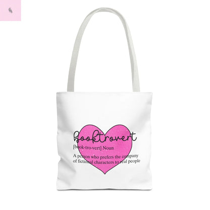 Book Lover Tote Bag, Bookish Gift, Reading Accessories, Tote for Introverts, Eco-Friendly Shopping Bag, Cute Literary Design Printify