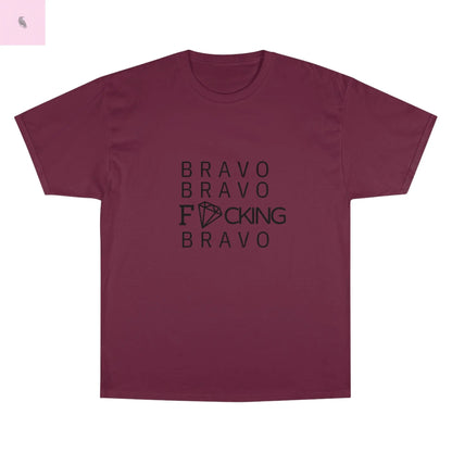 Reality TV Bravo Fan Champion Tee the flirty crow