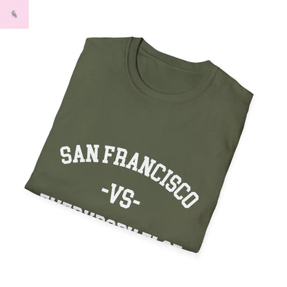 San Francisco vs everybody else T-Shirt The flirty crow