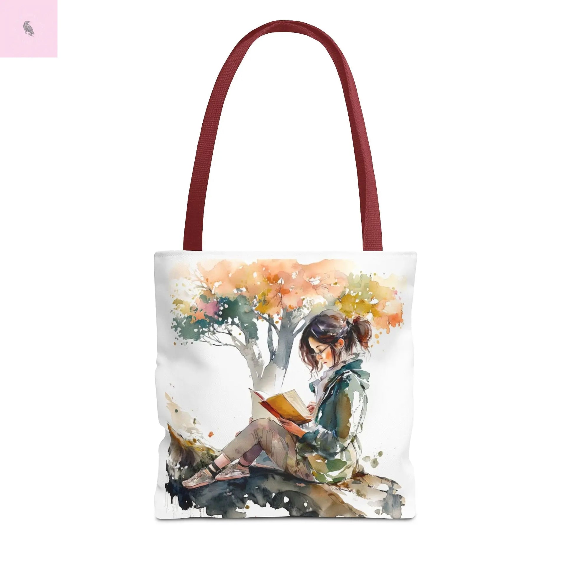 Reading Tote Bag, Literary Gift, Book Lover Tote, Eco-Friendly Bag, readers shopping Tote, book club bag The flirty crow