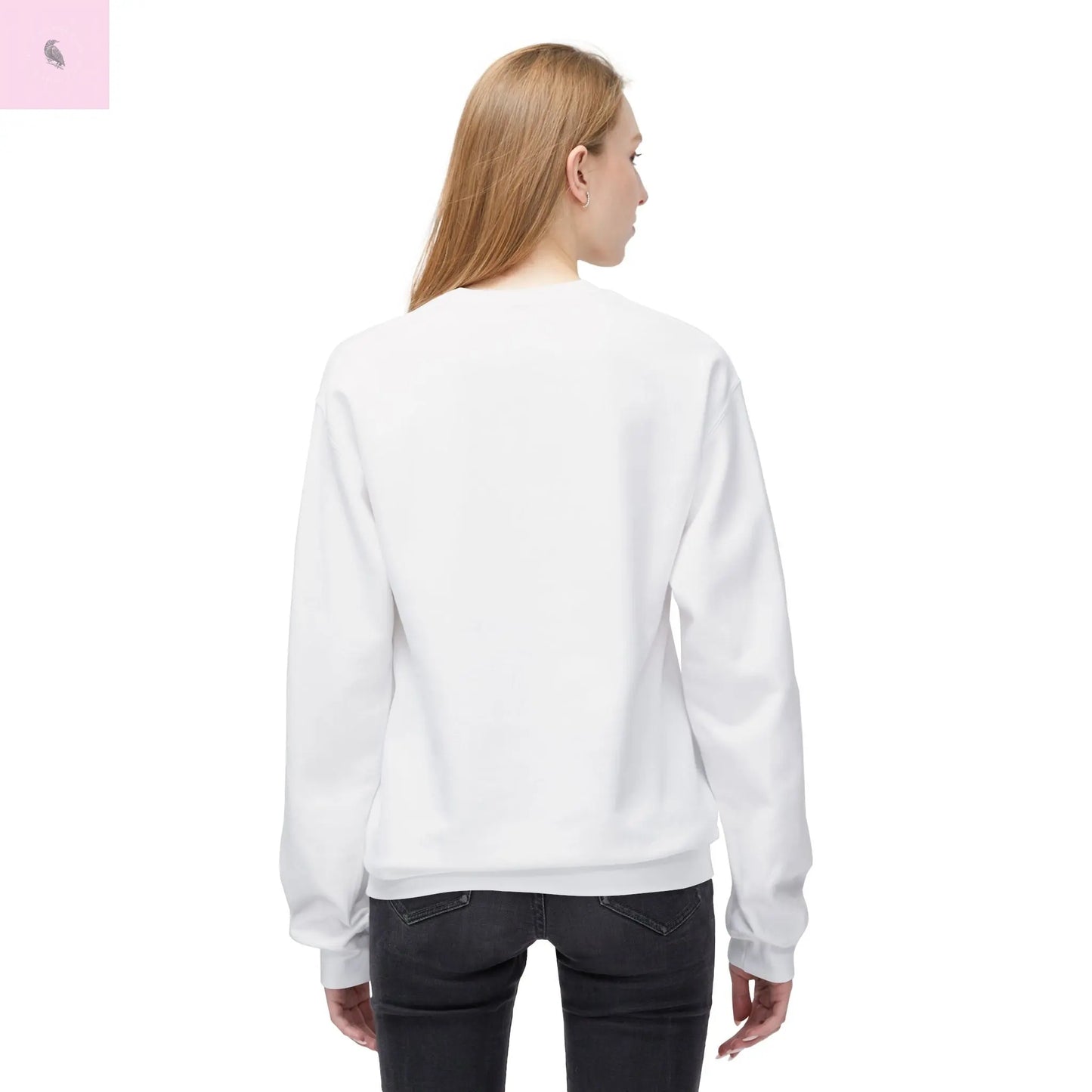 crow spirit animal crewneck sweatshirt the flirty crow