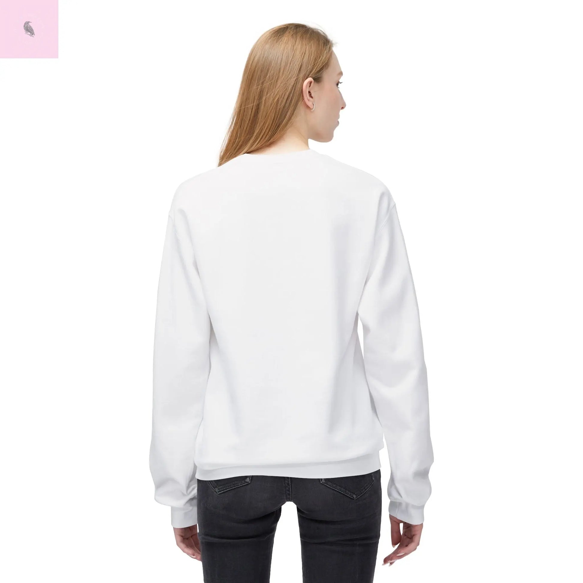 crow spirit animal crewneck sweatshirt the flirty crow