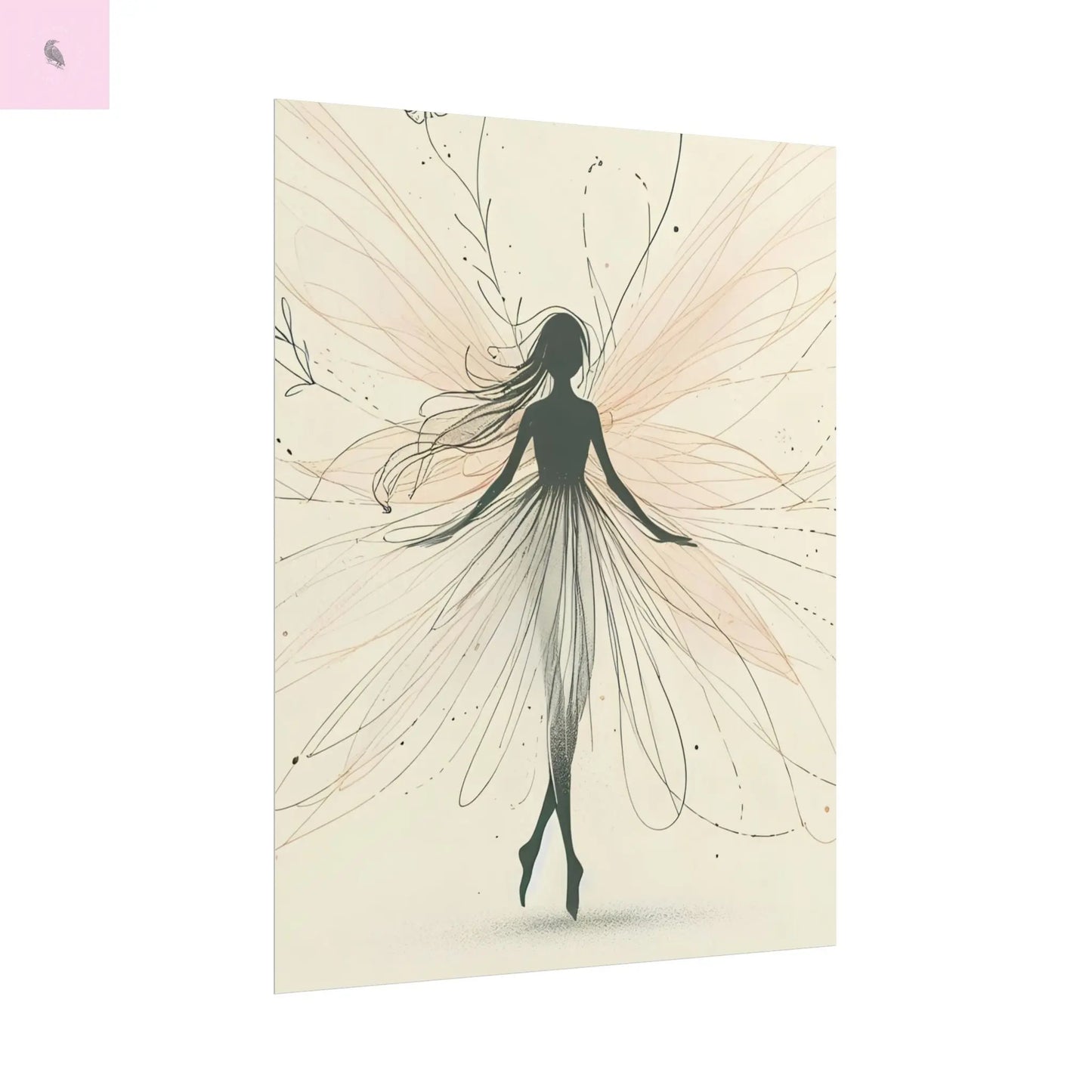 Fairy Poster - The flirty crow
