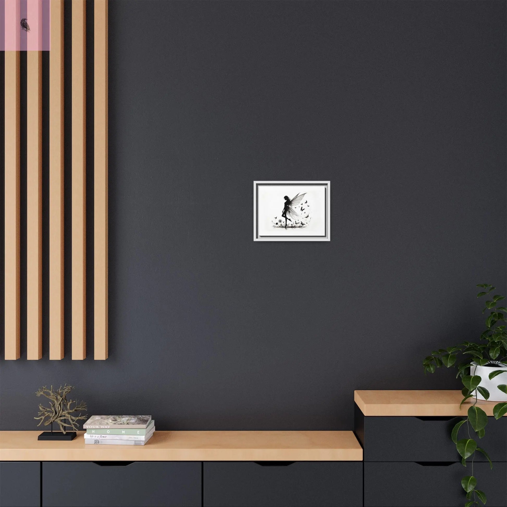 Fairy Canvas Wall Art - The flirty crow