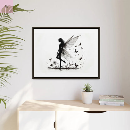 Fairy Canvas Wall Art - The flirty crow
