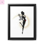 Framed Fairy Art Print - Enchanting Decor for Expecting Mothers, Baby Shower Gift, Elegant Nursery Wall Art, Whimsical Home Accent Printify