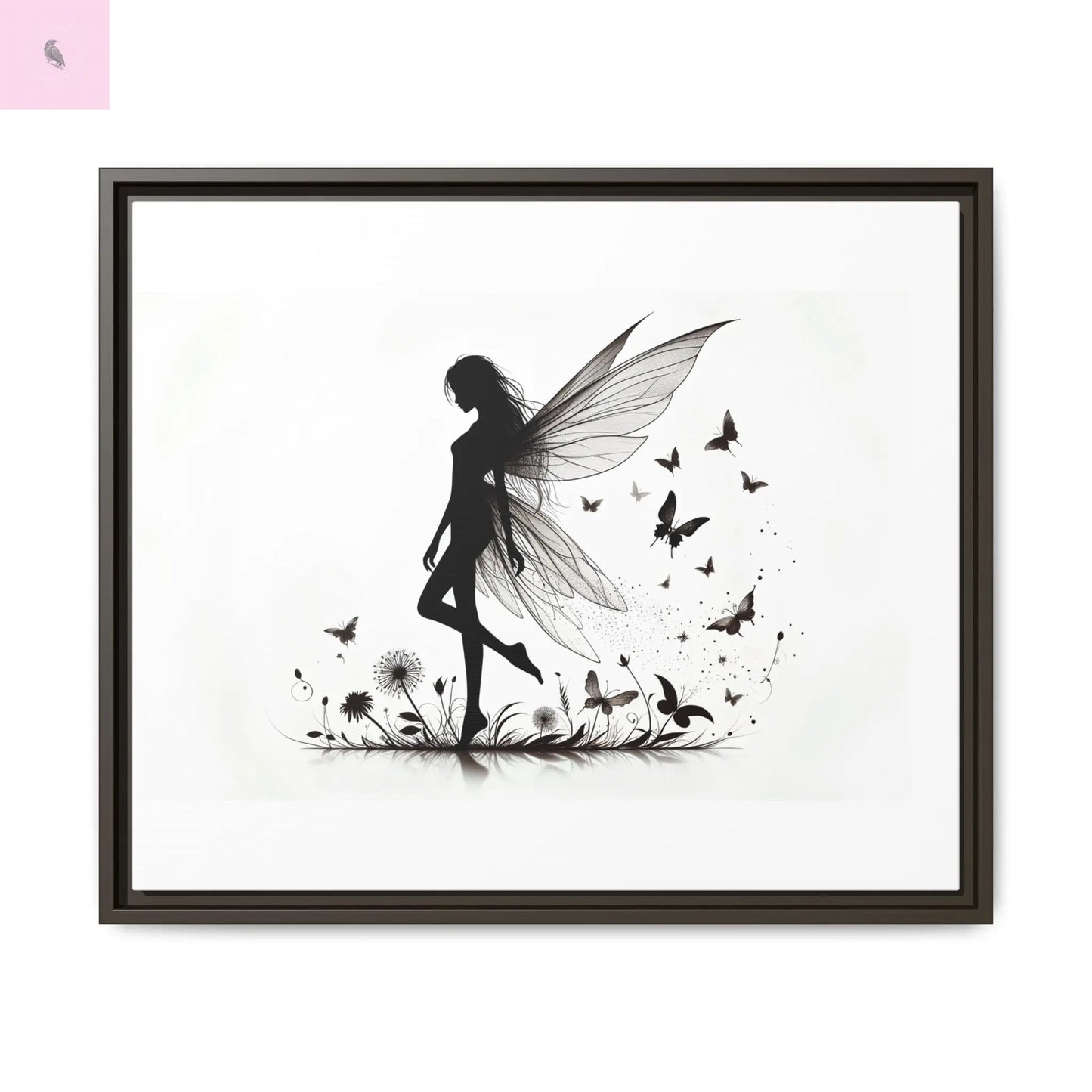 Fairy Canvas Wall Art - The flirty crow