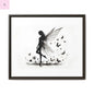 Fairy Canvas Wall Art - The flirty crow