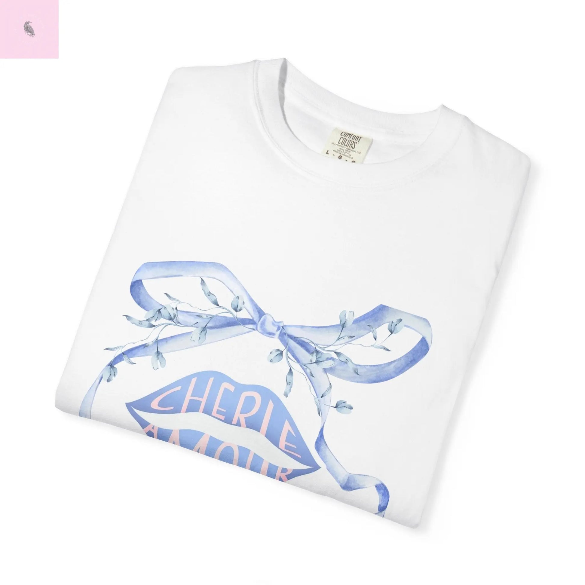Coquette Comfort Colors T-Shirt - Trending unisex unique cute Spring Tshirt. The flirty crow