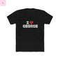 I love George Kittle  Cotton Tee, Unisex  George Kittle Shirt, Casual Everyday Game shirt,  Gift for Him/Her, 49er fan Top, Printify