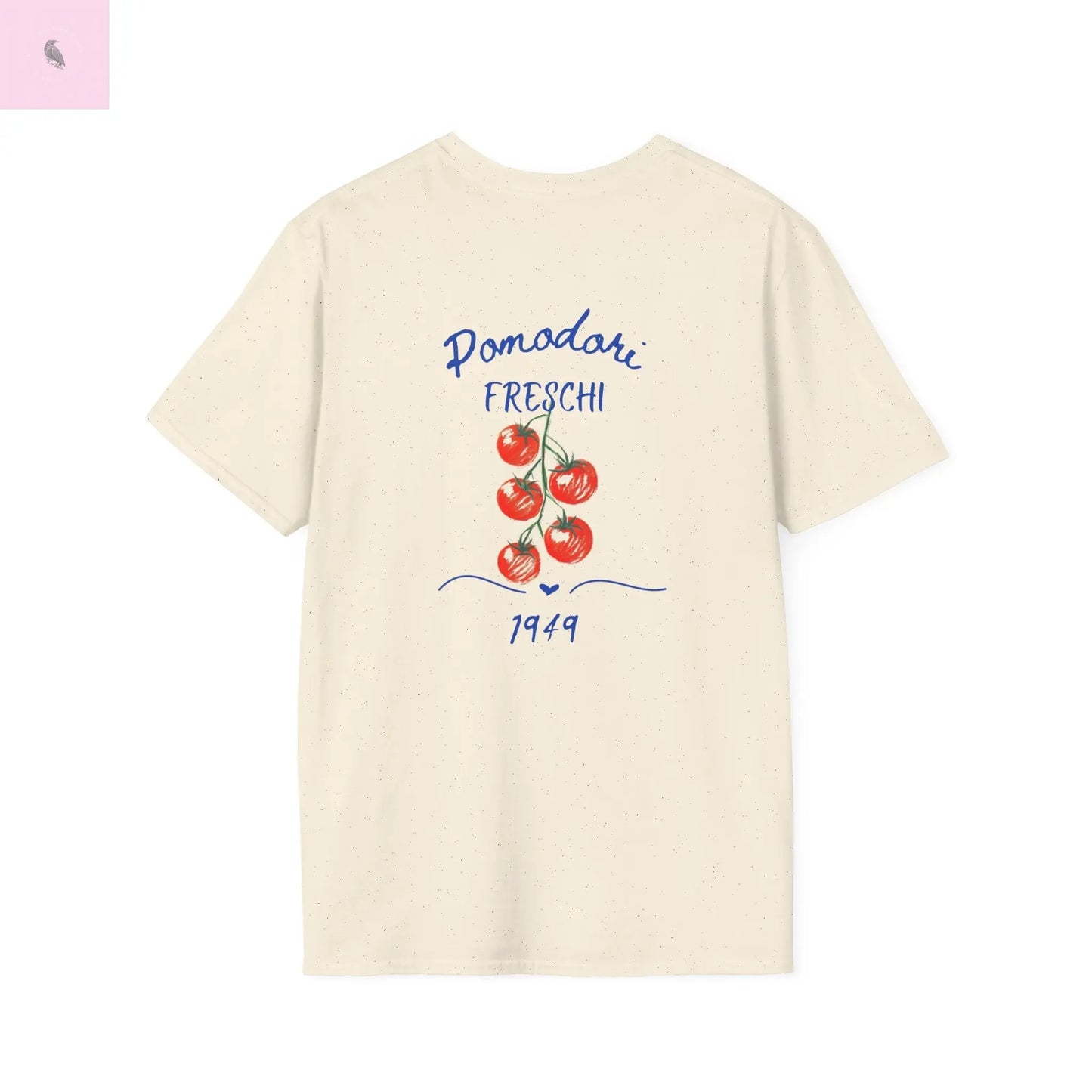 Fresh Tomato Graphic Tee, Farm to table tshirt,  Unisex Shirt, Farmhouse Vibe, Gift for Foodies, Summer Casual Wear, gift for gardener The flirty crow