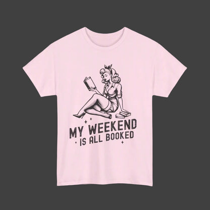 Book Lovers Tee - Pin Up Girl Book Gift Unisex Shirt the flirty crow