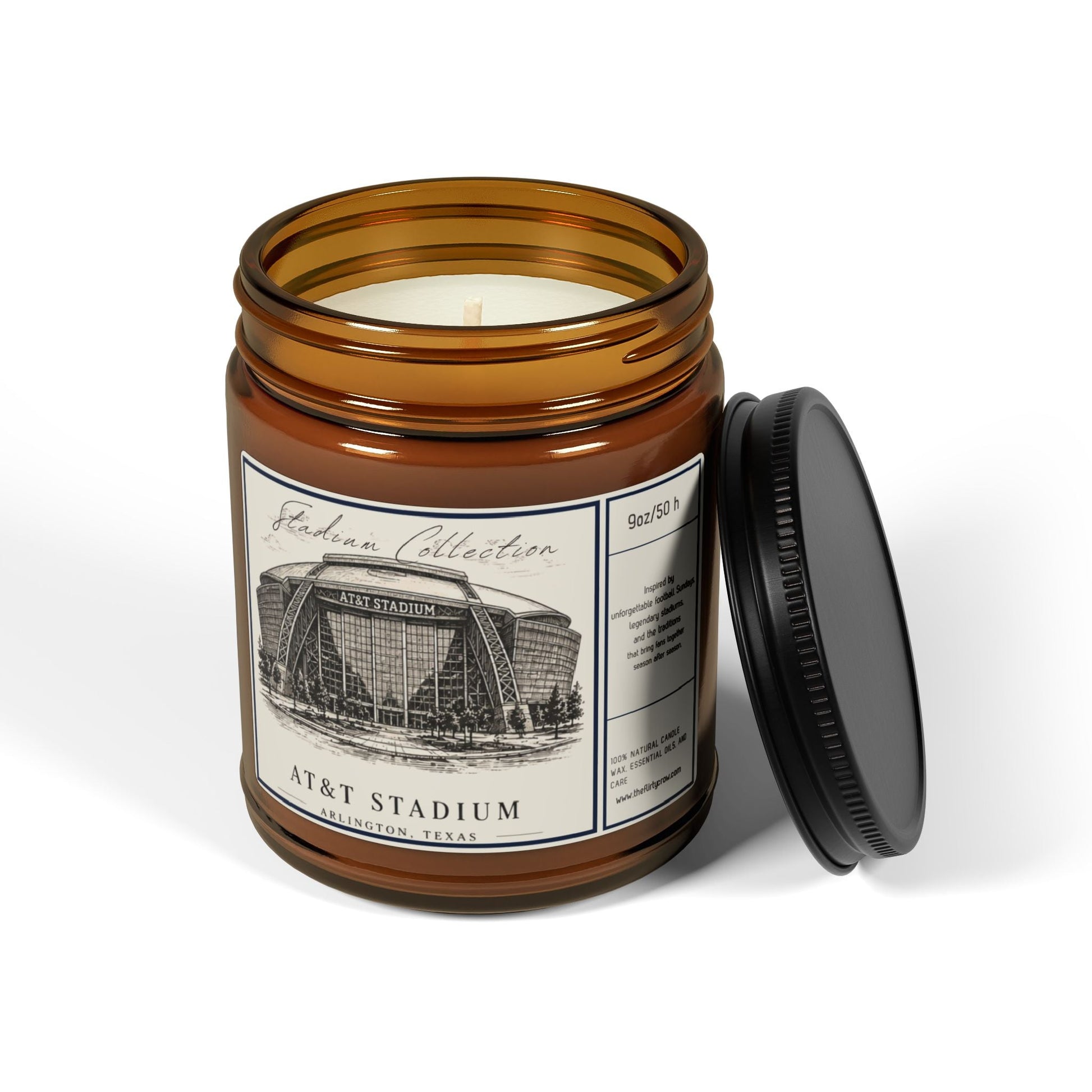 Dallas Cowboys Stadium Scented Soy Candle ,AT&T Stadium candle Printify