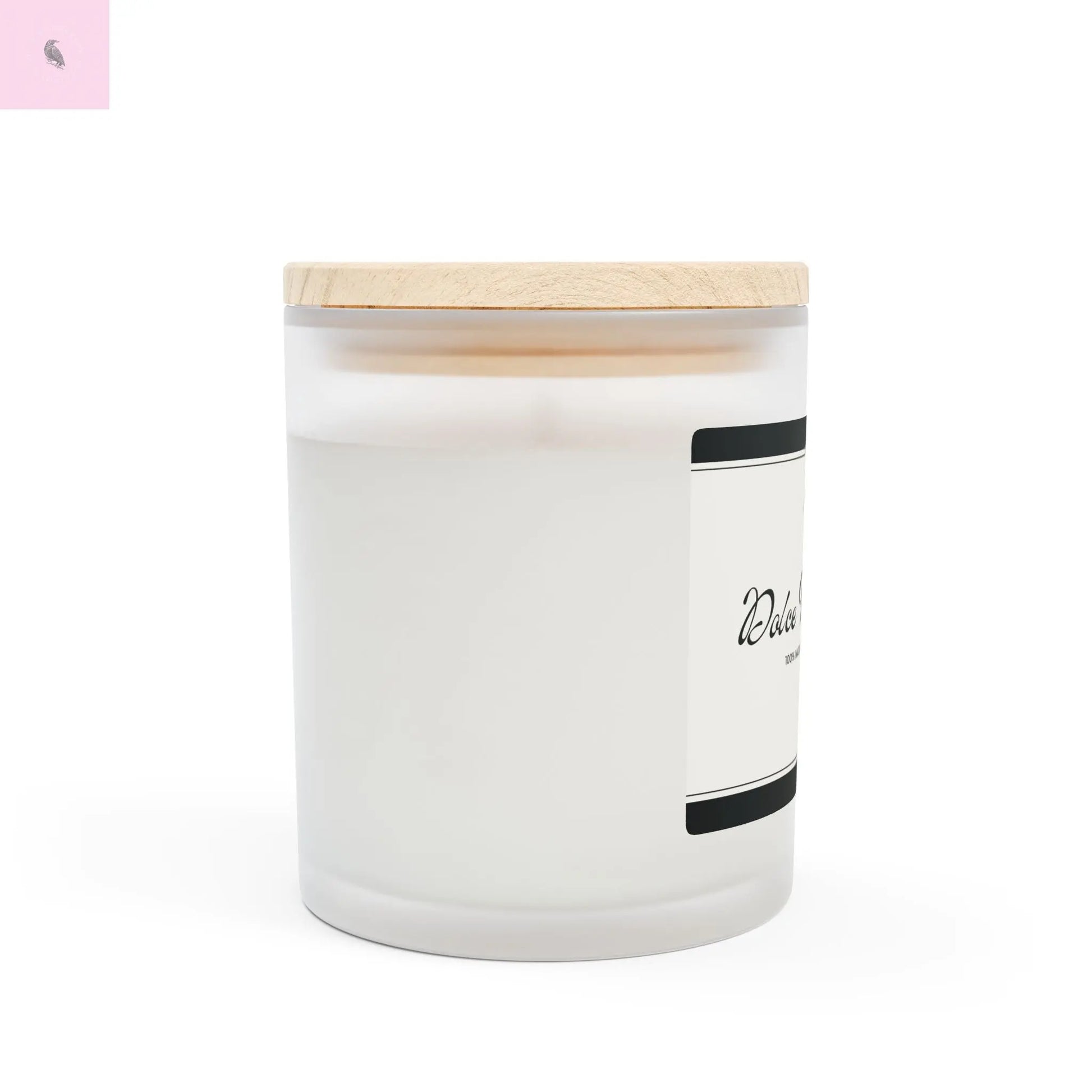 Glass Candle, Dolce Far Niente 11oz the flirty crow