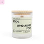 Leave me alone moody Scented Candle the flirty crow