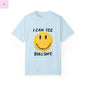 Funny Smiling Through the BS Unisex Tee - The flirty crow