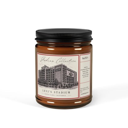 Smells like Levi's Stadium Candle, 49er fan gift, Soy Candle, Game Day Decor, California Football Candle, Sports gift Printify
