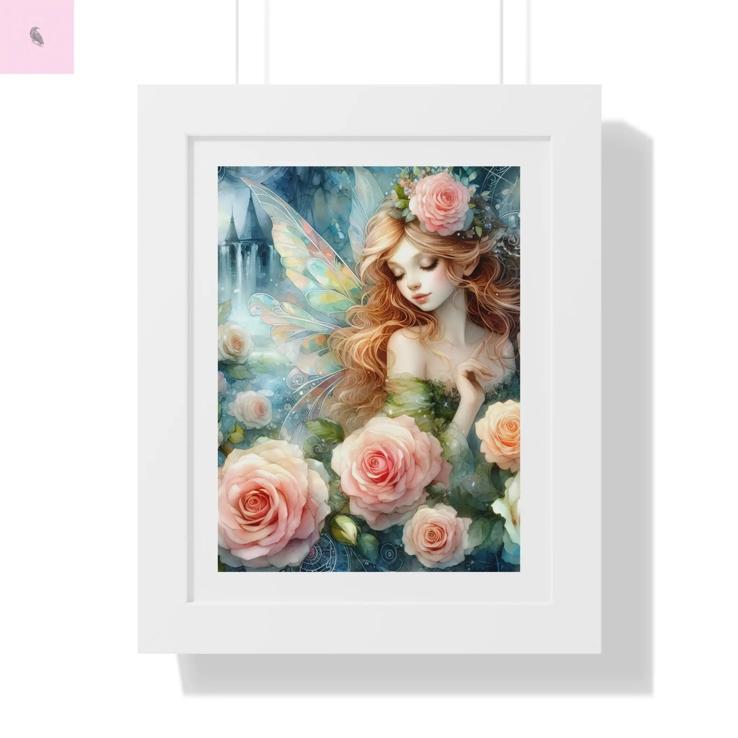 Fairy Wall Art Poster - The flirty crow