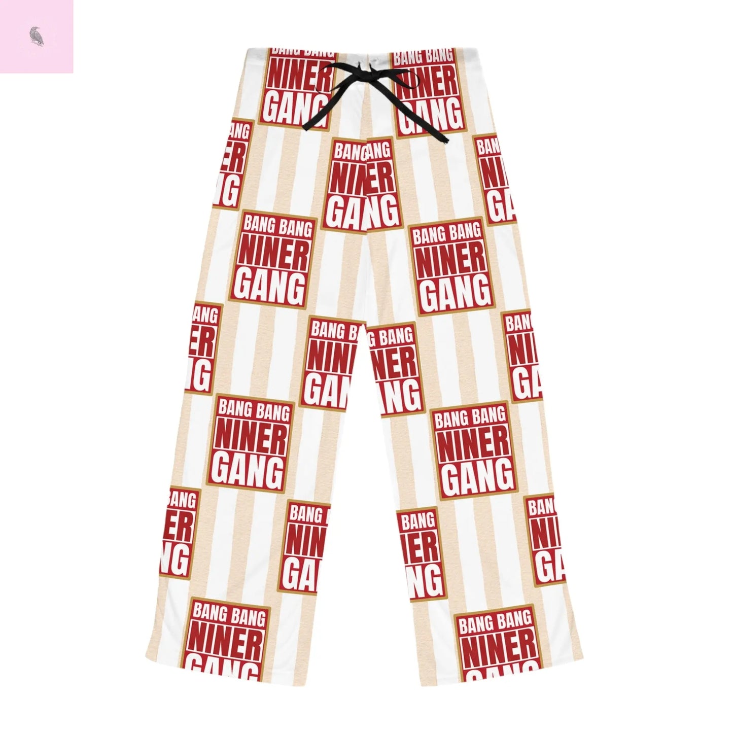 49er unisex pajama pant, gameday niner lounge wear, 49er tailgate lounge pant Printify