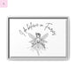 Fairies Canvas, Framed (Multi-color) - The flirty crow