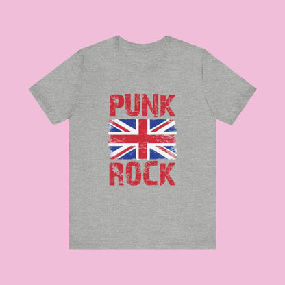 Punk Rock Tee Shirt, Bella + Canvas Unisex Jersey Short Sleeve, Soft Cotton, Fun and Trendy, Cute Top, Quality Fabric, Graphic Tee, Rock the flirty crow