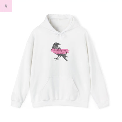 Crow Lovers Hoodie the flirty crow